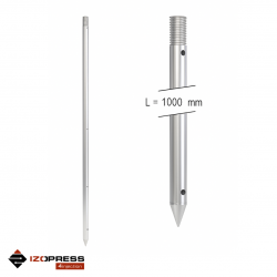 04095_Lanca iniekcyjna IZOPRESS PROFI 14'' 1m z grotem i otworami