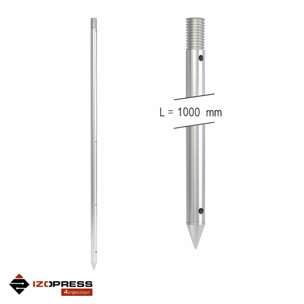 04095_Lanca iniekcyjna IZOPRESS PROFI 14'' 1m z grotem i otworami