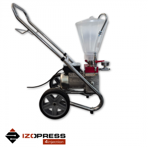 IZOPRESS 400 na wózku - pompa do żywic IZOPRESS 4injection
