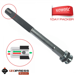 Izopress paker stalowy jednodniowy 10/120 mm  z kalamitka płaską