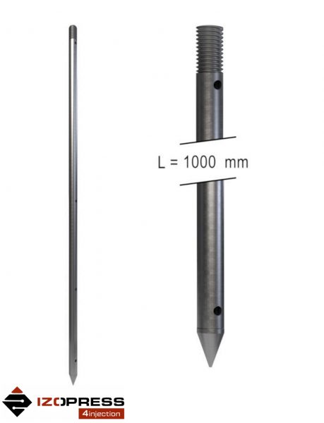 Lanca iniekcyjna 14″ 1000 mm z grotem i otworami IZOPRESS Profi