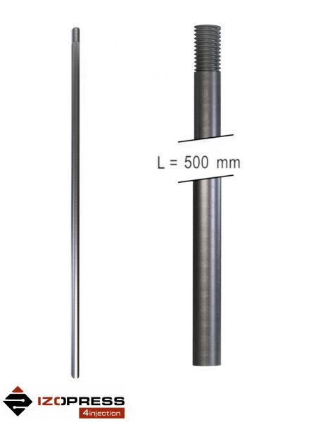 Lanca iniekcyjna 14″ 500 mm bez otworów pod grot IZOPRESS Profi